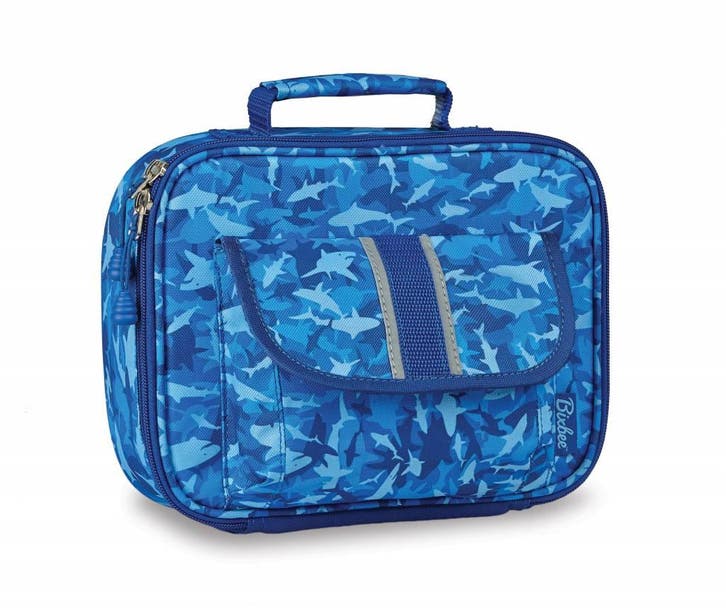Lunch Box Shark Camo, Diversen, Schoolbenodigdheden, Verzenden