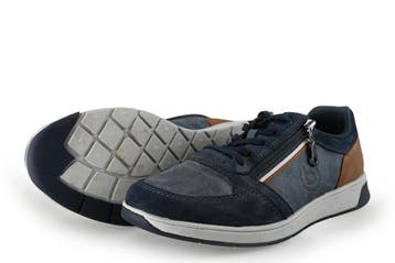 Bugatti Veterschoenen in maat 42 Blauw, Kleding | Heren, Bugatti, Zo goed als nieuw, Veterschoenen, Verzenden