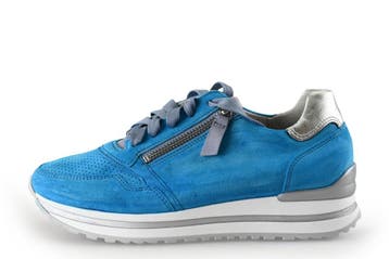 Gabor Sneakers in maat 37 Blauw, Gabor, Sneakers, Gedragen, Verzenden