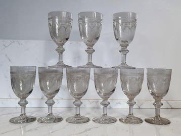 Verre à vin (9) - Cristal