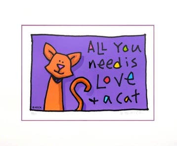 Ed Heck (1963) - All You Need Is Love and a Cat