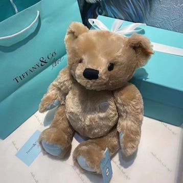 Steiff & Tiffany & Co. - Teddybeer - 2010-2020, Antiek en Kunst