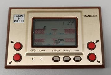 Nintendo - Game & Watch - Gold Series – Manhole (MH06) –
