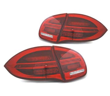Feux Arrière Pour Porsche Cayenne 10-15 Full Led Bar Rouge B, Verzenden