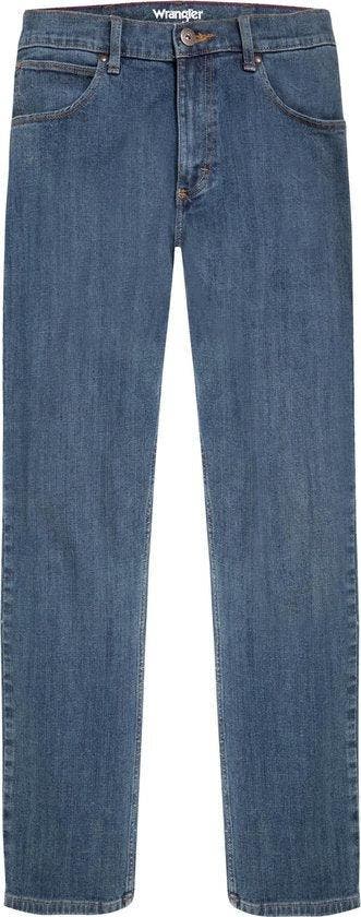 2dekans | Wrangler STRAIGHT DARK STONE heren JEANS maat 36 X, Ophalen of Verzenden, Nieuw