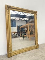 Spiegel - Hout - Frankrijk XIXe eeuw - Hoogte: 110 cm