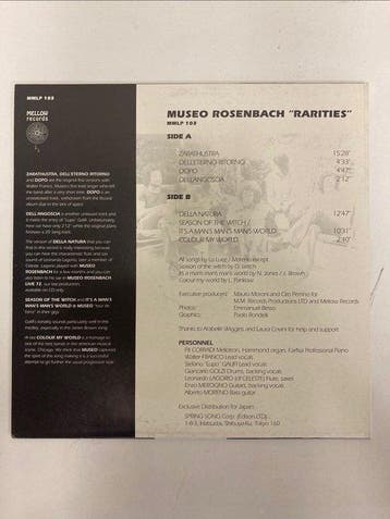Museo Rosenbach - Rarities - Enkele vinylplaat - Heruitgave, Nieuw in verpakking