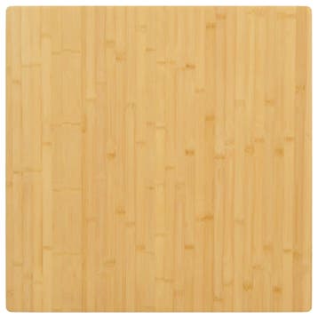 vidaXL Tafelblad 70x70x1,5 cm bamboe, Verzenden