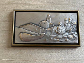Studio Ottaviani - Relief, Paesaggio - 29 cm - Lamina