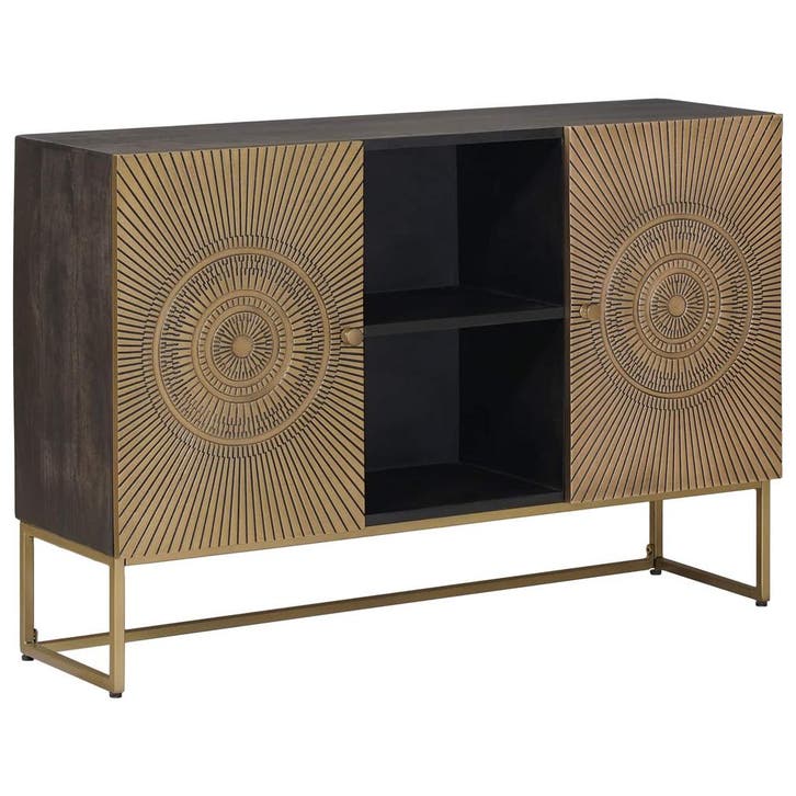 vidaXL Dressoir Koper 105 x 30 x 70 cm, Huis en Inrichting, Kasten | Dressoirs, Nieuw, Verzenden