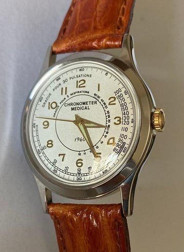 Chronometer medical - Pulsomètre « 1960 » - Zonder, Nieuw