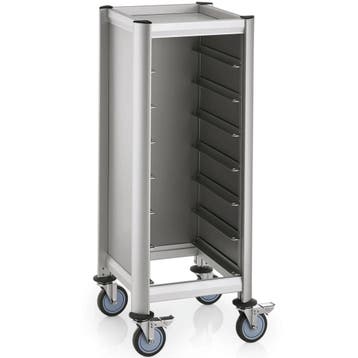 Regaalwagen | MENSA | Aluminium/Hout | 7 Etages (455x355) +, Zakelijke goederen, Horeca | Keukenapparatuur, Verzenden, Nieuw in verpakking