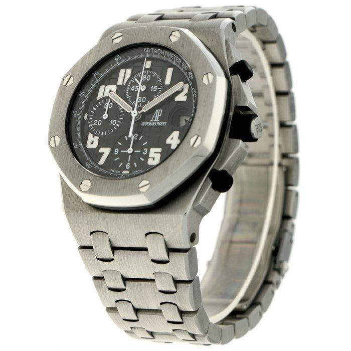 Audemars Piguet - Royal Oak Offshore Chronograph -, Handtassen en Accessoires, Horloges | Heren