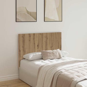 vidaXL Hoofdeinde 120x1,5x80 cm bewerkt hout artisanaal, Verzenden, Nieuw