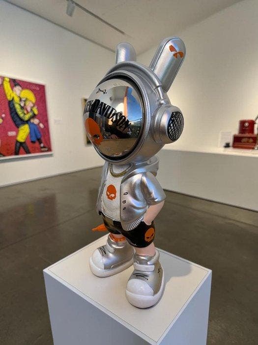 WASE - Speelgoed figuur ASTRO HARLEY DAVIDSON BLACK AND, Antiquités & Art, Art | Objets design