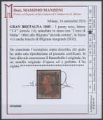 Grande Bretagne 1840 - Penny noir, lettres T-F, tav. 1A,, Postzegels en Munten, Gestempeld