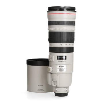 Canon EF 200-400mm f/4 L IS USM - Telelens - 1 jaar garantie, Ophalen of Verzenden