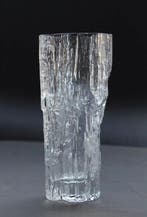 Iittala - Tapio Wirkkala - Vase - avoine - Verre gelé, Antiquités & Art