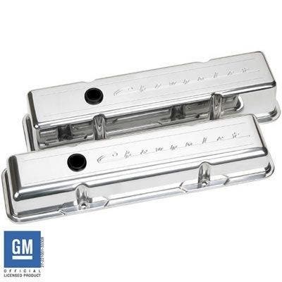 Chevrolet SB Aluminium klepdeksels gegraveerd, Auto-onderdelen, Motor en Toebehoren, Nieuw, Ophalen of Verzenden