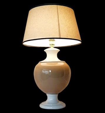 Rivièra Maison - Hoogwaardige XXL lamp met kostbare kap -, Nieuw