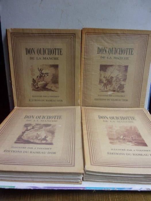 Cervantés ( Miguel de ) - DON QUICHOTTE -Collection en 4, Antiquités & Art, Antiquités | Livres & Manuscrits