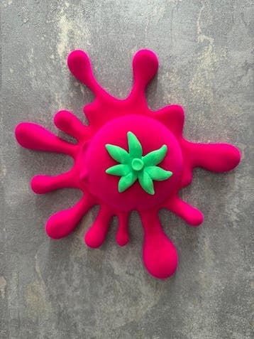 KIRAS - “POP TOMATO EXPLOSION” Velvet FUCSIA- VERSIONE