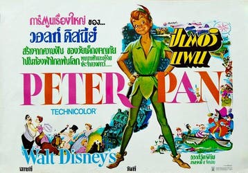 Siam Offset - Walt Disney – Peter Pan – Affiche originale, Nieuw