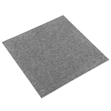 vidaXL Tapijt 20 st Grijs 50 x 50 cm 100% Polypropyleen, Verzenden, Nieuw