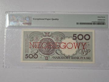 Polen. - 500 Zotych - 1990 - Cancelled - Pick 172a (Zonder, Postzegels en Munten