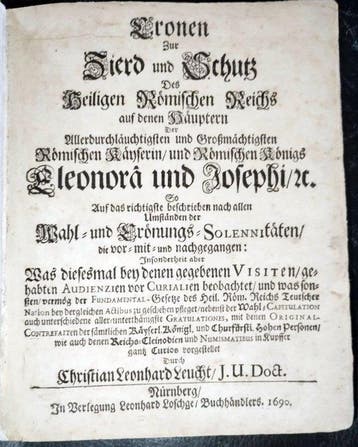 (FESTIVALBOOK) Christian Leonhard Leucht - Cronen Zur Zierd