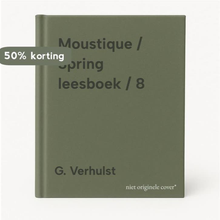 Moustique / Spring leesboek / 8 9789059162204 G. Verhulst, Livres, Livres pour enfants | Jeunesse | 13 ans et plus, Envoi