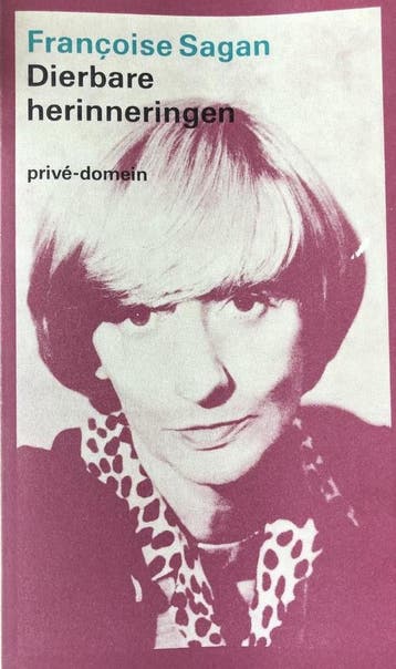 Dierbare herinneringen / Privé-domein / nr. 119 F. Sagan, Verzenden, F. Sagan