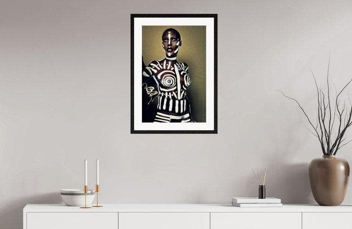 Ben Dauchez - Grace Jones Tribal, Antiquités & Art, Art | Objets design