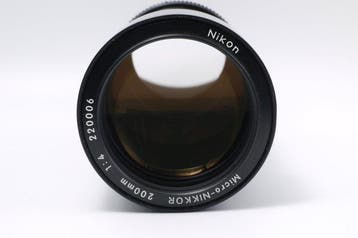 Nikon Micro-NIKKOR 200mm 1:4 Macrolens, Nieuw