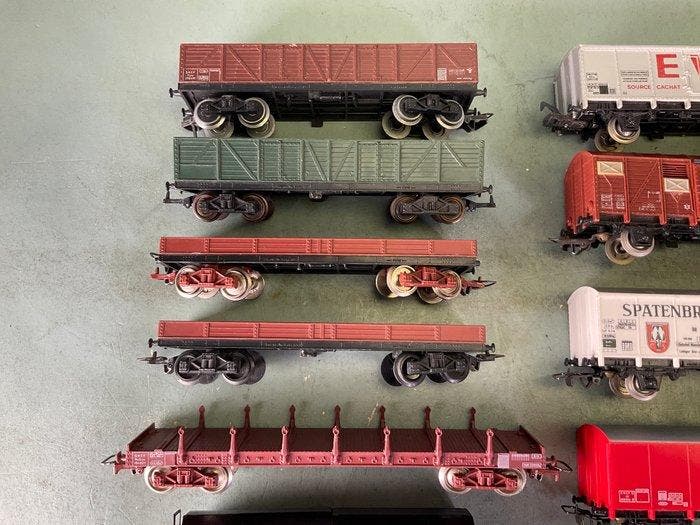 Jouef H0 - Wagon de train miniature (29) - 29 wagons de, Hobby & Loisirs créatifs, Trains miniatures | HO