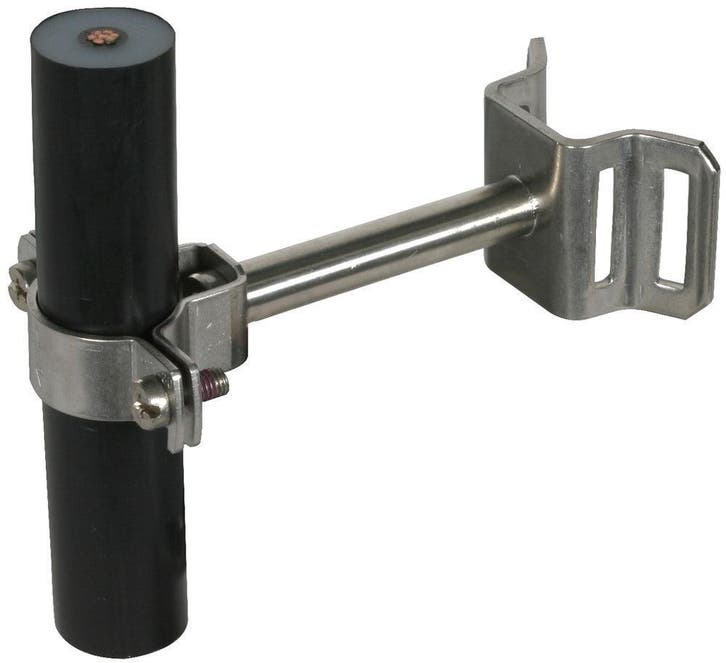 HVI Ex P85 Holder StSt Pour Conducteur D 27mm Dist 85mm -, Doe-het-zelf en Bouw, Elektriciteit en Kabels, Verzenden