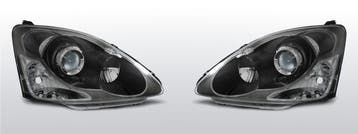 Koplampen | geschikt voor Honda Civic 7 2003-2005 | zwart, Verzenden