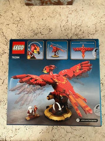 Lego Set - 76394 - Harry Potter - Fawkes, Dumbledores, Nieuw