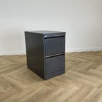 dossierkast vv 2 lades (hxbxd) 76x44x71 cm, antraciet, Huis en Inrichting, Kasten | Roldeurkasten en Archiefkasten, Gebruikt, Metaal
