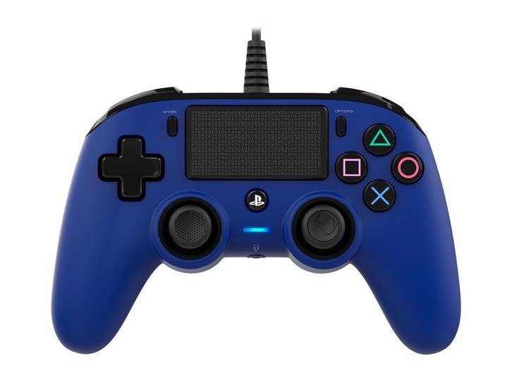 Nacon Compact Controller Blauw Wired (PS4 Accessoires), Consoles de jeu & Jeux vidéo, Consoles de jeu | Sony PlayStation 4, Enlèvement ou Envoi