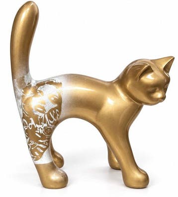 Daluxe Art - 1999 • Pop Art Cat – Gold Edition, Antiquités & Art