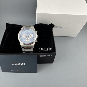 Seiko - Chronograph - NEW - Sans prix de réserve - SSB459P1, Nieuw