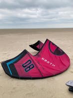 2025 North Reach Kite 8m Rubine Red R, Gebruikt, 8 m², Kite