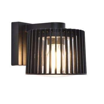 Wandverlichting modern Corby Muurlamp Zwart, Verzenden, Wandlamp