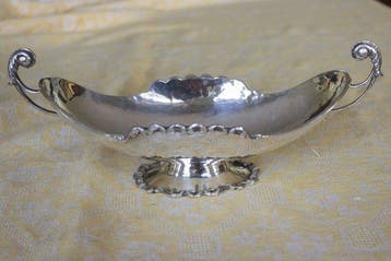 Centre de table - Argent 800 - longueur 21/25 cm