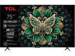 Tcl -  Ultra Hd 4k Mini-led-tv 75 Inch 2025 - Zwart, Verzenden, Nieuw, 100 cm of meer, Overige merken