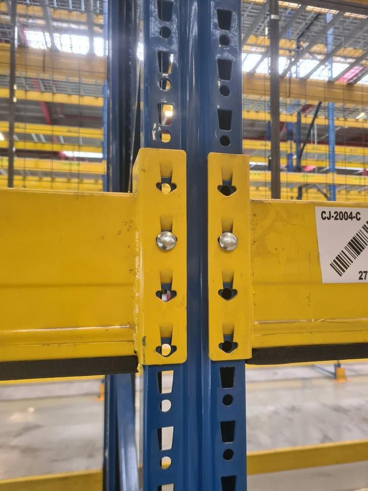 Palletstelling nedcon pr gebruikt Ligger Geel 3560x150x40, Zakelijke goederen, Kantoor en Winkelinrichting | Magazijn, Stelling en Opslag