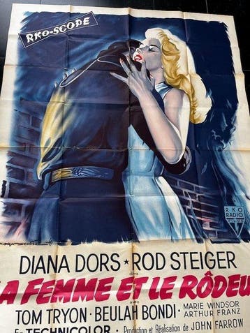 John Farrow / Diana Dors - The unholy wife (1957) - Original, Verzamelen, Nieuw
