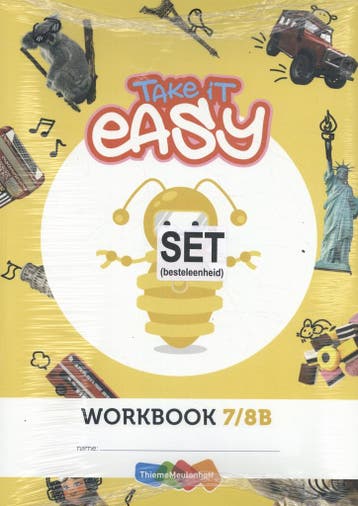 Take it easy Werkschrift groep 7/8B (set a 5 ex) 2e druk, Verzenden, Zo goed als nieuw