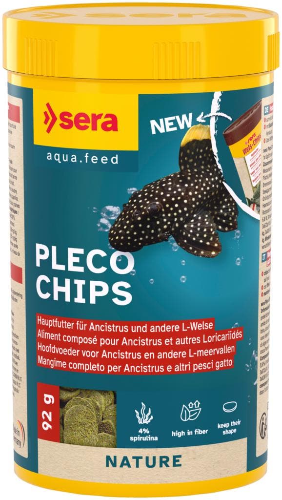 Sera Pleco Chips 1000ml (Bodemvissen, Aquariumvis voeding), Dieren en Toebehoren, Vissen | Aquaria en Toebehoren, Overige typen